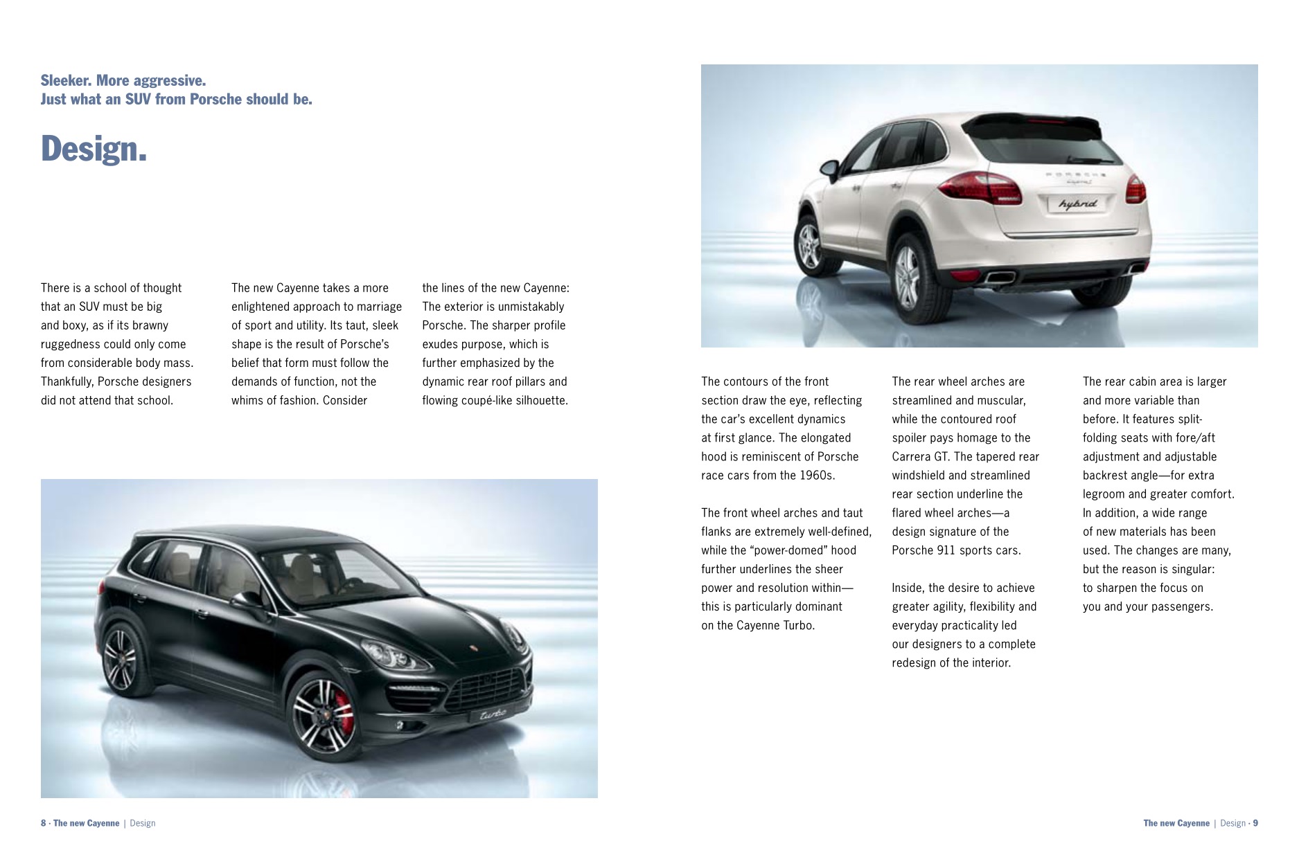 2011 Porsche Cayenne Brochure Page 4